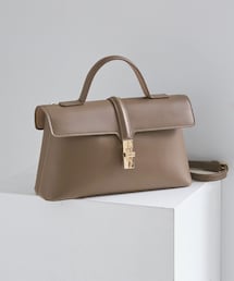 VIS | 【新色追加】ひねり金具ワンハンドルミニショルダーバッグ(ショルダーバッグ)