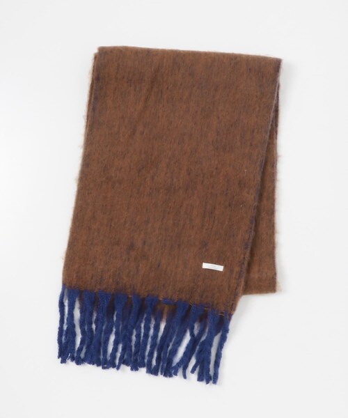 ITEMS URBANRESEARCH（アイテムズ アーバンリサーチ）の「ソフトブークレストール（マフラー・レディース・GRY/BRN/MNT・-）」の18枚目の写真