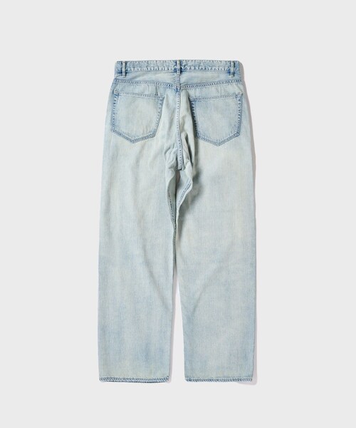 ADAM ET ROPE'（アダムエロペ）の「【AURALEE/オーラリー】FADED SELVEDGE LIGHT DENIM WIDE PANTS（デニムパンツ・メンズ・ブルー系・28/30/32/34）」の10枚目の写真