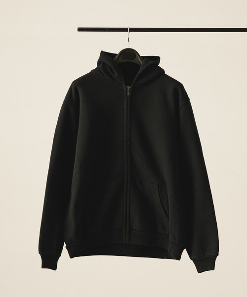 URBAN RESEARCH(アーバンリサーチ)の「A PRESSE Vintage Zip Sweat Hoodie(パーカー・メンズ・BLACK/GREEN・2/3/4)」の11枚目の写真