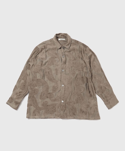 ADAM ET ROPE'(アダムエロペ)の「【CMMN SWDN/コモン スウェーデン】Paisley SHIRTS(シャツ/ブラウス・メンズ・チャコール・44/46)」の2枚目の写真