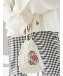 merry jenny | gardenクロシェポシェット(ハンドバッグ)