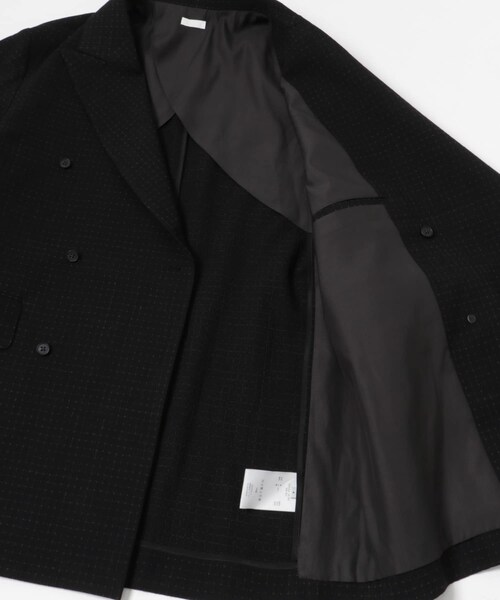 URBAN RESEARCH（アーバンリサーチ）の「SEEALL　ESSENTIAL DB JACKET（テーラードジャケット・メンズ・BLACK DOT・3/4）」の8枚目の写真