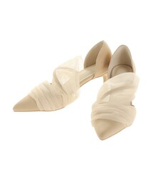 LAGUNAMOON | LADYチュールサテンパンプス(パンプス)