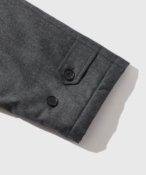 ADAM ET ROPE'(アダムエロペ)の「【AURALEE/オーラリー】SUPER LIGHT WOOL PADDED COAT(ダウンジャケット/コート・メンズ・チャコール・3/4)」の9枚目の写真
