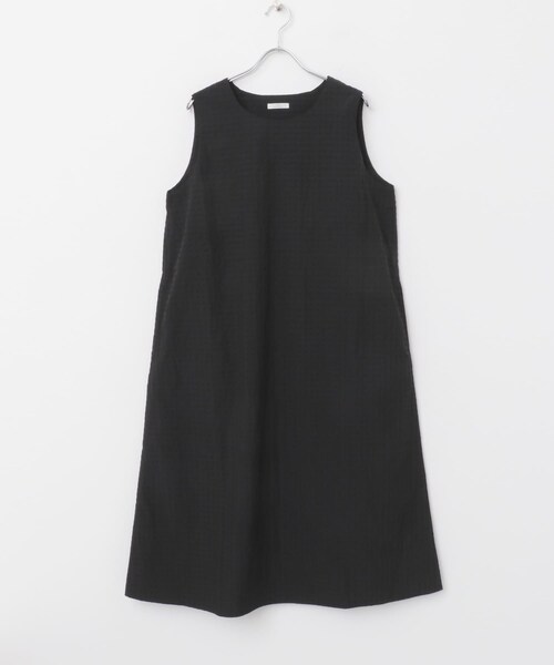 ITEMS URBANRESEARCH（アイテムズ アーバンリサーチ）の「サッカーノースリーブワンピース（ワンピース・レディース・CHK/BLK/BRN・FREE）」の12枚目の写真