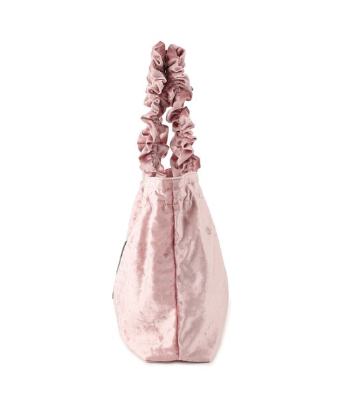 VIS(ビス)の「【MARY QUANT×VIS】フリルハンドルベロアトートバッグ(トートバッグ・レディース・ブラック/ピンク系・F)」の10枚目の写真