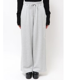 リボングラフィックスウェットパンツ