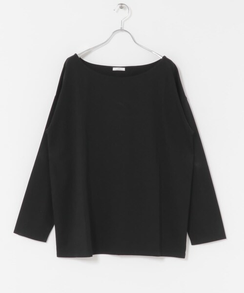 ITEMS URBANRESEARCH（アイテムズ アーバンリサーチ）の「シルケットロングスリーブTシャツ（Tシャツ/カットソー・レディース・WHT/BORDER/BLK・FREE）」の18枚目の写真