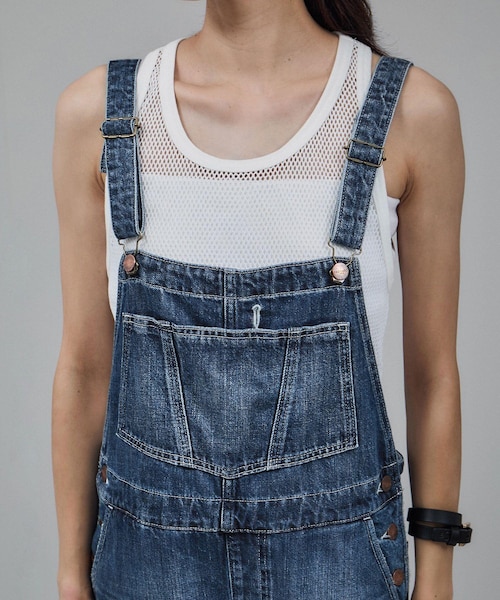 ADAM ET ROPE'（アダムエロペ）の「【RED CARD TOKYO（レッドカードトーキョー）】Nomad 2 / ノマドツー（サロペット/オーバーオール・レディース・ブルー系・0）」の14枚目の写真