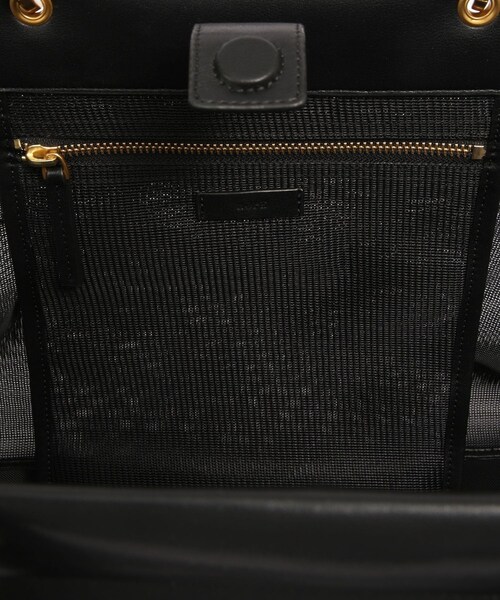 ROPE'(ロペ)の「【A4対応】チュールメッシュダブルハンドルトートバッグ(トートバッグ・レディース・ブラック/オリーブ・F)」の14枚目の写真