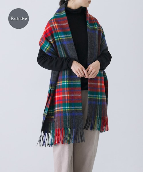 かぐれ（カグレ）の「『一部別注カラー』TWEED MILL Lambswool Stole