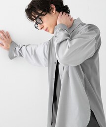 SENSE OF PLACE by URBAN RESEARCH（センスオブプレイスバイアーバンリサーチ）の「ストライプブロックドシャツ（シャツ/ブラウス・メンズ）」