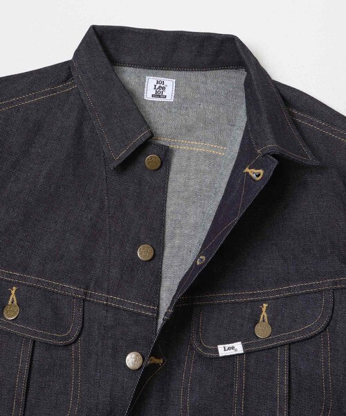 URBAN RESEARCH DOORS（アーバンリサーチドアーズ）の「『別注』Lee101×DOORS  JACKET（デニムジャケット・メンズ・RIGID/ONE WASH/USED・M/L/XL）」の16枚目の写真