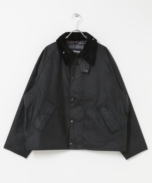 URBAN RESEARCH DOORS（アーバンリサーチドアーズ）の「Barbour　OS TRANSPORT WAX JACKET（テーラードジャケット・メンズ・BLACK/D.BROWN/SAGE・36/38/40）」の7枚目の写真