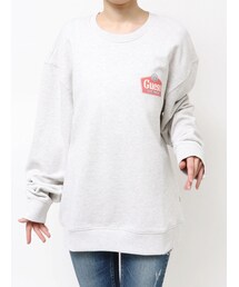 新品未使用タグ付き★GYDA THE BOSSY プルオーバー スウェット ジェイダ THE BOSSY プルオーバー 長袖 スウェット ホワイト GYDA