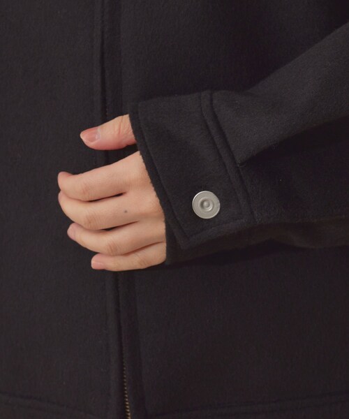 NERGY（ナージー）の「【防風＆透湿】ウールレイヤージャケット（その他アウター・レディース・ブラック/ベージュ・F）」の21枚目の写真