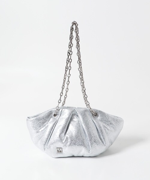 URBAN RESEARCH ROSSO（アーバンリサーチロッソ）の「LE VERNIS　Momo mini bag（ハンドバッグ・レディース・シルバー/ブラック・-）」の3枚目の写真