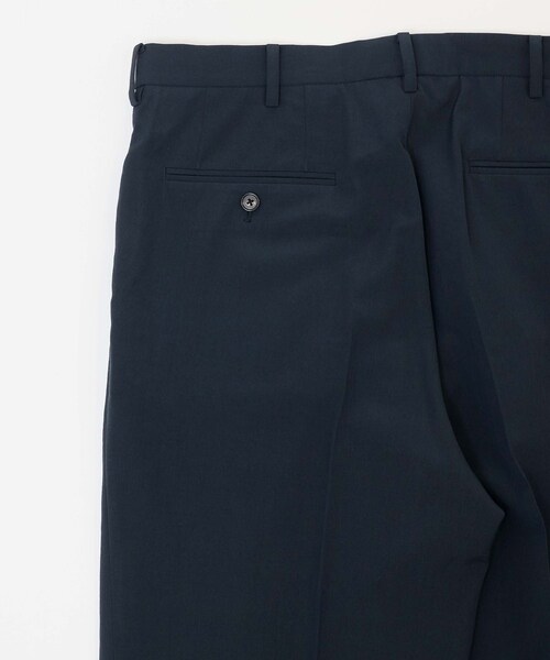 ADAM ET ROPE'(アダムエロペ)の「TWO PLEATS TROUSERS(スラックス・メンズ・ブラック/ネイビー・L/M/XL)」の7枚目の写真