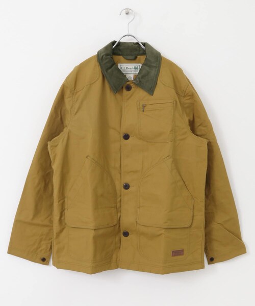URBAN RESEARCH DOORS（アーバンリサーチドアーズ）の「L.L.Bean　Original FieldCoat 100（テーラードジャケット・メンズ・C.D CAMO/Saddle/FadedBlack・M/L）」の2枚目の写真