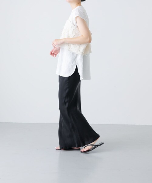 かぐれ（カグレ）の「ジャガードキャミソール（キャミソール・レディース・IVORY・FREE）」の9枚目の写真