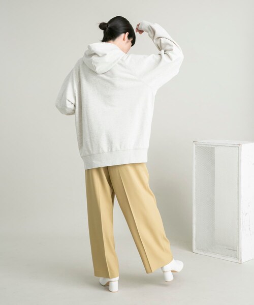 KBF（ケイビーエフ）の「ダメージBIGフーディー（パーカー・レディース・NAVY/TOP GRAY・one）」の10枚目の写真