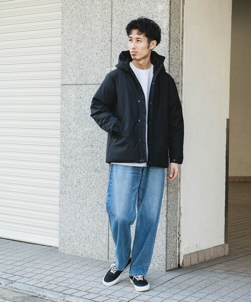 URBAN RESEARCH DOORS(アーバンリサーチドアーズ)の「ウールブレンドラミネートダウンパーカー(その他アウター・メンズ・BROWN/CHARCOAL/BLACK・M/L)」の19枚目の写真