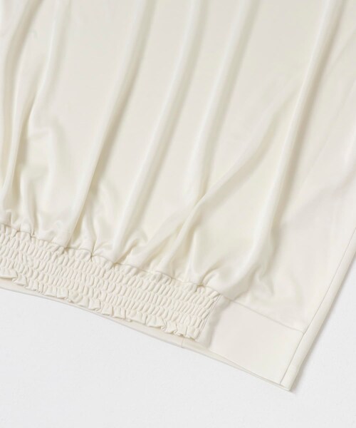 URBAN RESEARCH ROSSO（アーバンリサーチロッソ）の「トリアセ混ドレープネックカットソー（Tシャツ/カットソー・レディース・OFF WHITE/BROWN・Free）」の10枚目の写真