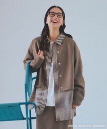 URBAN RESEARCH DOORS | 『仁村紗和さん着用』『UR TECH 200日ニット』リングドットカーディガン(カーディガン/ボレロ)