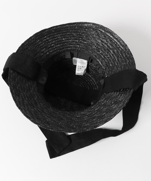 URBAN RESEARCH DOORS（アーバンリサーチドアーズ）の「リボン麦わら帽子（ハット・レディース・BLACK/BROWN・one）」の11枚目の写真