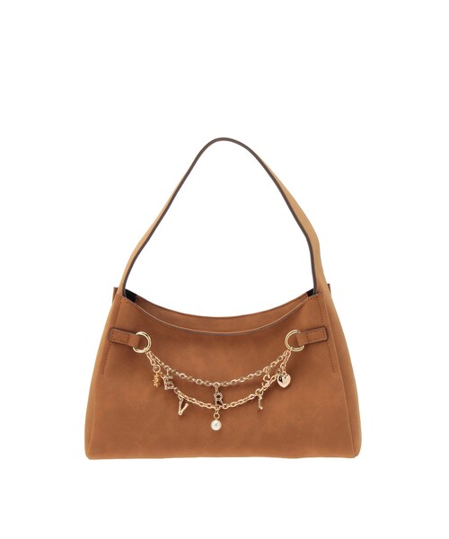 EVRIS（エヴリス）の「モチーフチェーンハンドBAG（ハンドバッグ・レディース・ホワイト/ブラック/ブラウン・F）」の3枚目の写真