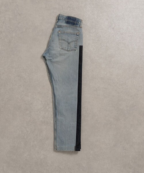 THE GOODLAND MARKET（ザグッドランドマーケット）の「SREU　SREU-Transposed Denim Pants（デニムパンツ・レディース・PALxBL1/PALxBL2/PALxBL3/PALxBL4・1/3）」の7枚目の写真
