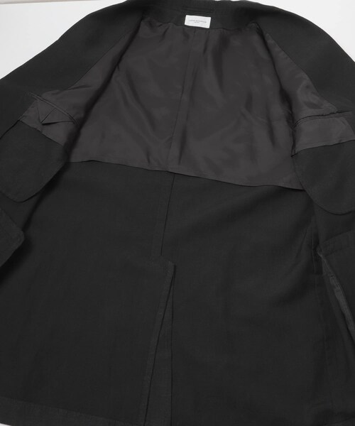 URBAN RESEARCH(アーバンリサーチ)の「new basic WOOL LINEN DOUBLE JACKET(テーラードジャケット・メンズ・BLACK・M/L/XL)」の10枚目の写真