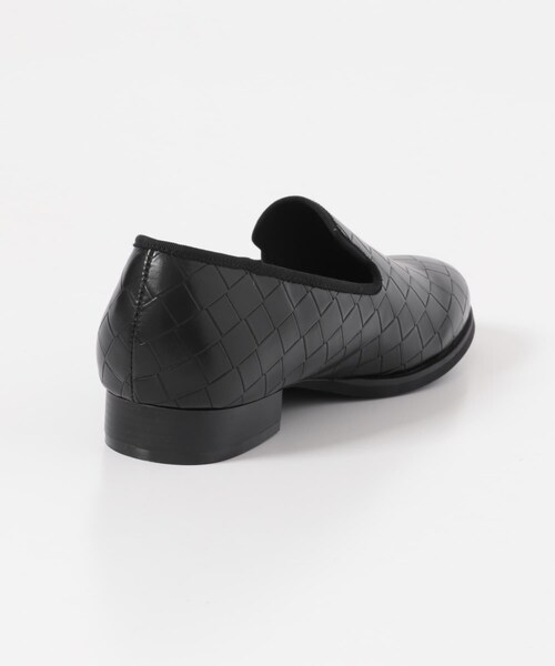 SENSE OF PLACE by URBAN RESEARCH（センスオブプレイスバイアーバンリサーチ）の「メッシュエンボススリッポンシューズ（スリッポン・メンズ・BLACK・26.5/27.5）」の9枚目の写真