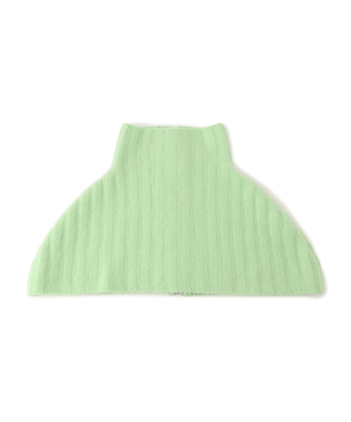 ADAM ET ROPE'（アダムエロペ）の「【J'aDoRe・一部店舗限定】【y YO（イーヨ）】zip neck warmer / ネックウォーマー（ネックウォーマー/スヌード・レディース・グレー/ライトグリーン・F）」の8枚目の写真
