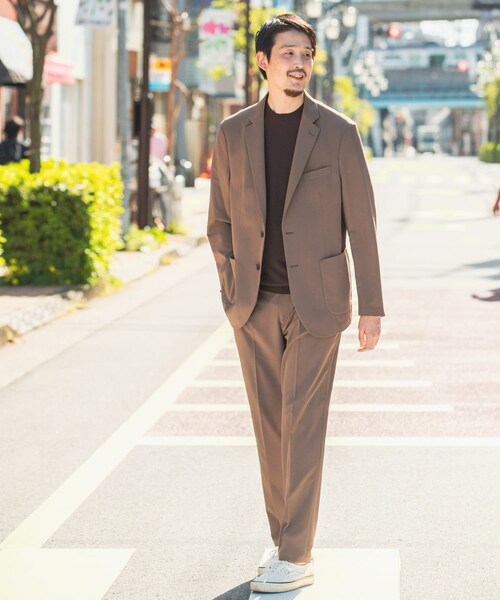 URBAN RESEARCH DOORS（アーバンリサーチドアーズ）の「『イージーケア』LIFE STYLE TAILOR　4WAYストレッチライトコンフォータブルパンツ（スラックス・メンズ・MOCHA/NAVY/BLACK・S/M/L/XL）」の21枚目の写真