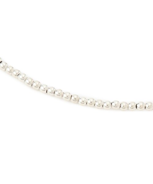 ADAM ET ROPE'（アダムエロペ）の「【J'aDoRe・店舗限定】【ERICKA NICOLAS BEGAY（エリッカニコラスビゲイ）】ナバホパールネックレス3mm/80cm（ネックレス・レディース・シルバー・F）」の11枚目の写真