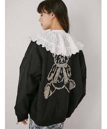 merry jenny | bear刺繍ブルゾン(ブルゾン)