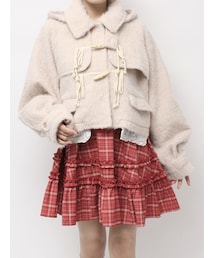 merry jenny | milk shaggy Duffle Coat(その他アウター)