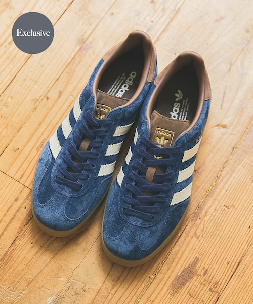 URBAN RESEARCH DOORS(アーバンリサーチドアーズ)の「adidas EXCLUSIVE GAZELLE INDOOR(スニーカー・メンズ・BROWN/INDIGO・25.5/26/26.5/27/27.5/28/28.5/29)」の2枚目の写真