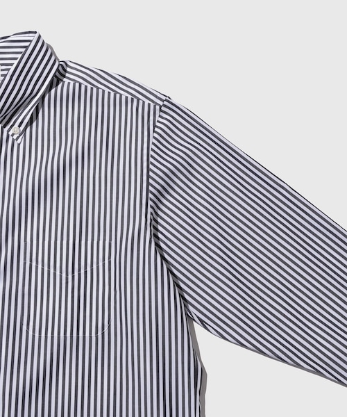 ADAM ET ROPE'(アダムエロペ)の「《別注》【Brooks Brothers/ブルックス ブラザーズ】EX NOIR STRIPE BD SHIRTS(シャツ/ブラウス・メンズ・ブラック系・L/M/S)」の14枚目の写真