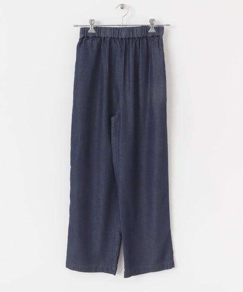 URBAN RESEARCH DOORS(アーバンリサーチドアーズ)の「リヨセルデニムイージーパンツ(デニムパンツ・レディース・BLACK/INDIGO・M/L)」の12枚目の写真