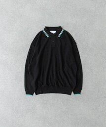 URBAN RESEARCH | URBAN RESEARCH iD カノコオーバーニットポロ ロングスリーブ(ポロシャツ)