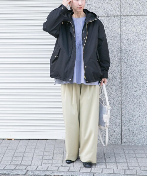 ITEMS URBANRESEARCH（アイテムズ アーバンリサーチ）の「キルトライナー付きマウンテンパーカー（その他アウター・レディース・KHK/BLK/BEG・FREE）」の8枚目の写真