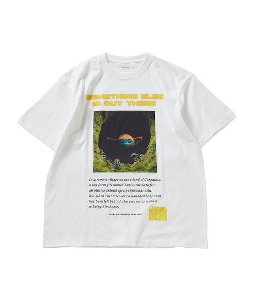 bonjour records（ボンジュールレコーズ）の「A24 for bonjour records 『The Legend Of Ochi』Exclusive T-shirt（Tシャツ/カットソー・レディース・ホワイト/ホワイト系・L/M/XL）」の7枚目の写真
