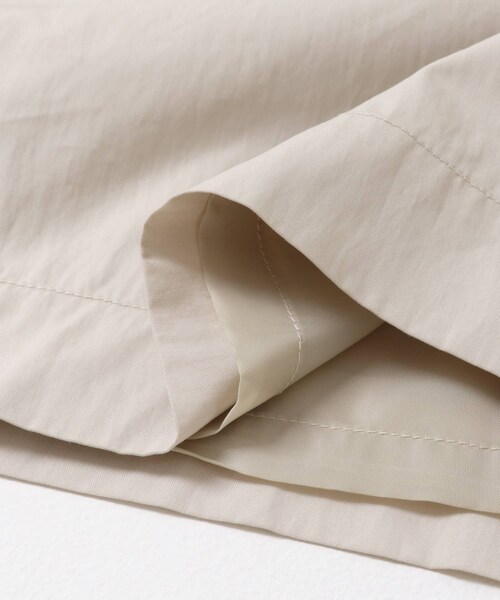 URBAN RESEARCH DOORS（アーバンリサーチドアーズ）の「袖ボリュームスタンドコート（ステンカラーコート・レディース・L.BEIGE/BEIGE・Free）」の16枚目の写真