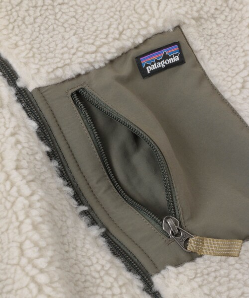 URBAN RESEARCH DOORS（アーバンリサーチドアーズ）の「patagonia　Ks Retro-X Jacket（テーラードジャケット・レディース・BLK/NCBR・XXL）」の9枚目の写真