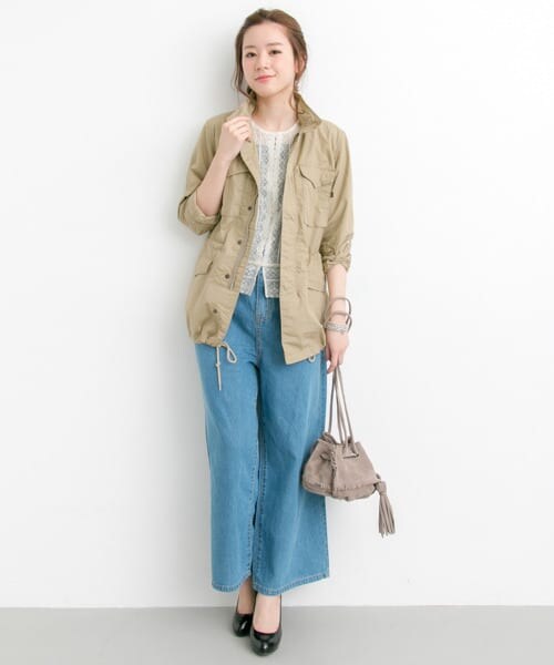 URBAN RESEARCH（アーバンリサーチ）の「ALPHA INDUSTRIES×URBAN RESEARCH iD　別注M-65COAT（ミリタリージャケット・レディース・KHAKI/BEIGE・XS）」の5枚目の写真