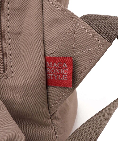 Jayro（ジャイロ）の「皺ナイロンL字リュック（バックパック/リュック・レディース・ブラック/ホワイト系/ブラウン系/ブルー系・F）」の15枚目の写真