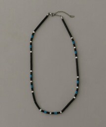 SMELLY | ステンレスカラービースネックレス(ネックレス)